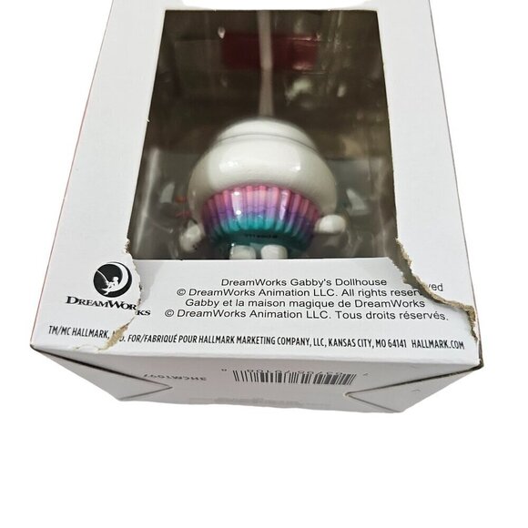 Hallmark Gabby’s Dollhouse Cakey Cat Christmas Holiday Ornament NEW** - Picture 5 of 10